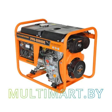 Дизельный генератор Carver PPG-5000DE